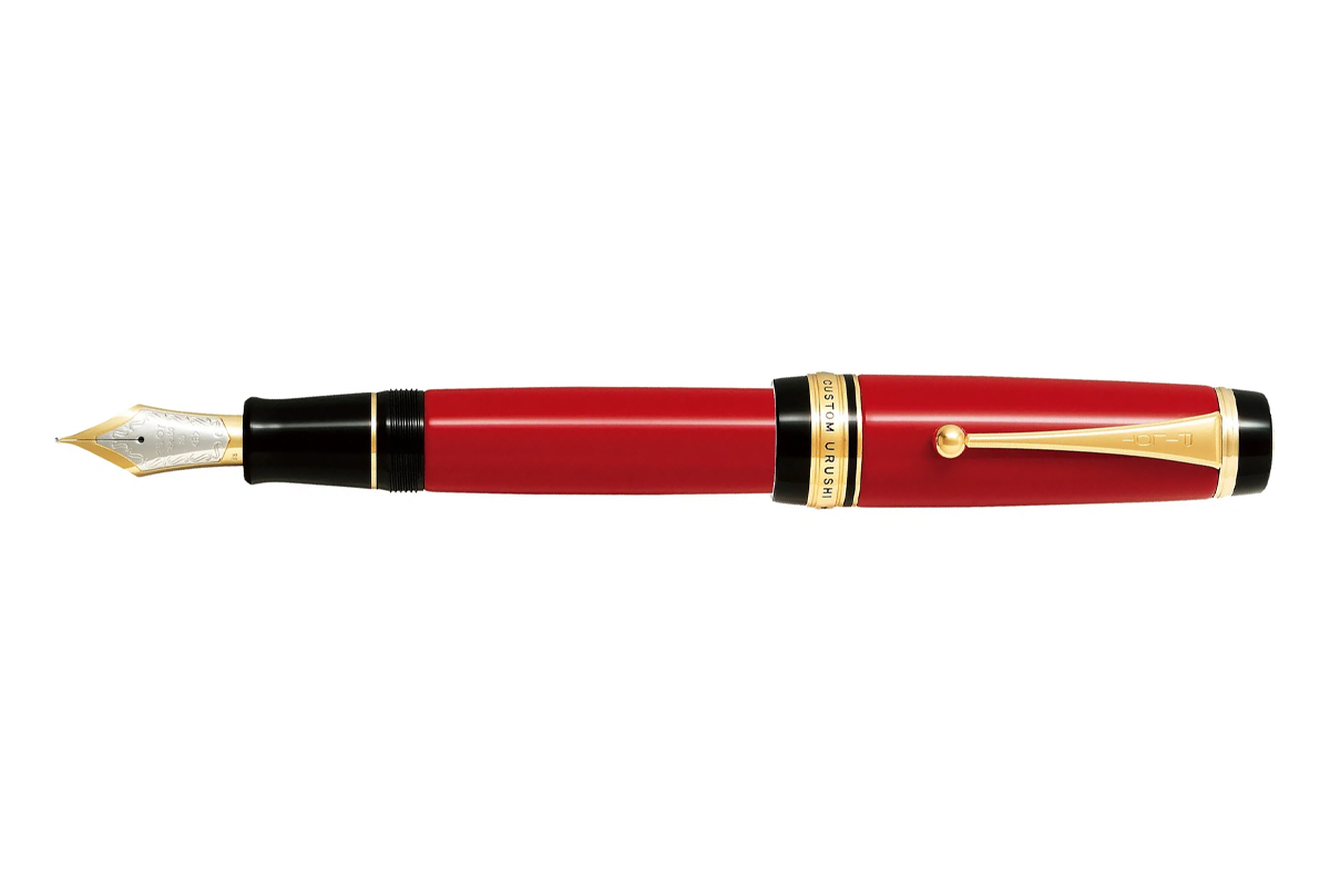 Pilot Custom Urushi Red 18K Fountain Pen